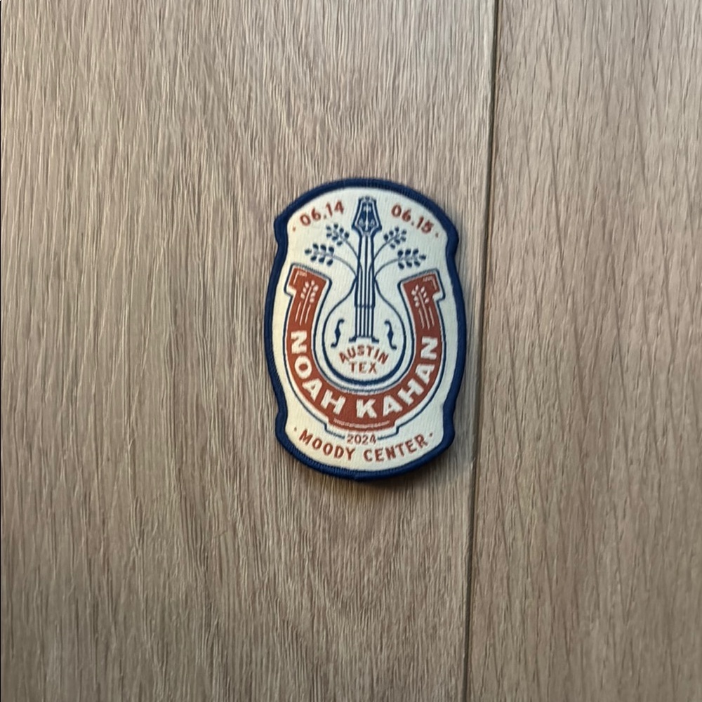 Noah Kahan Austin Tex Patch